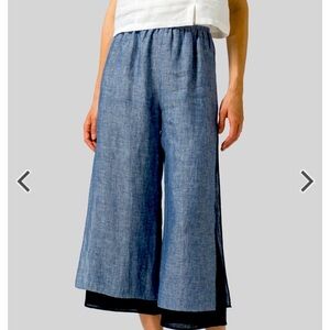 Linen chinese-style pants. Loose and flowy!